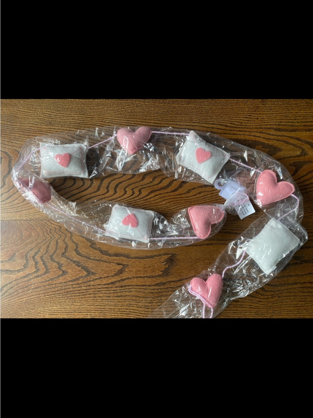 New Valentines Felt Banner